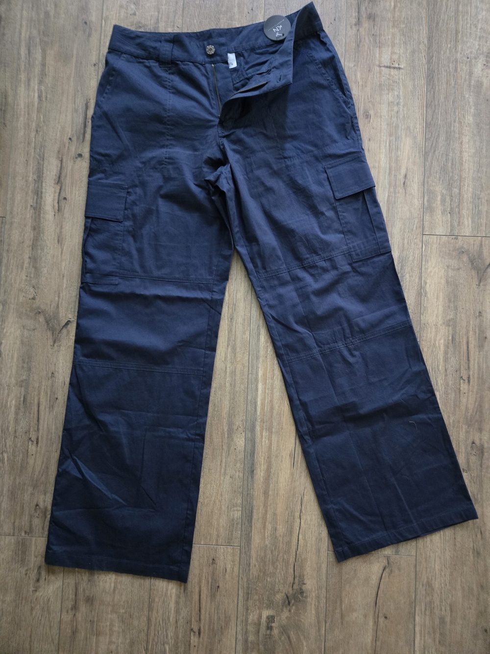 NEW Klassy Network Navy Cargo Pants Size M